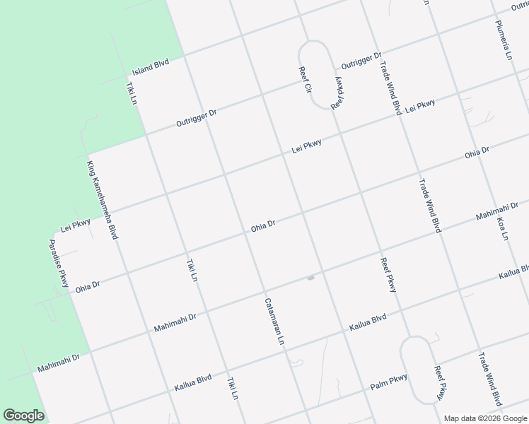map of restaurants, bars, coffee shops, grocery stores, and more near 92-9112 Catamaran Lane in Mountain View
