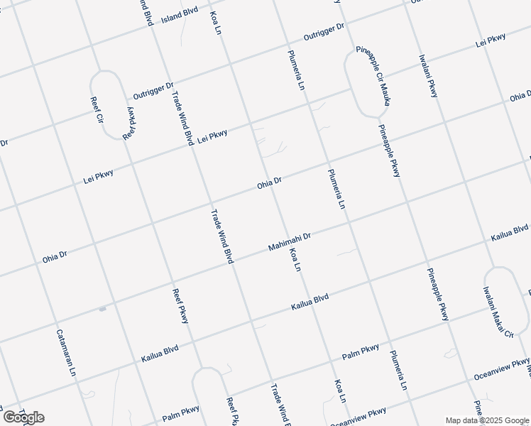 map of restaurants, bars, coffee shops, grocery stores, and more near 92-2586 Ohia Drive in Captain Cook