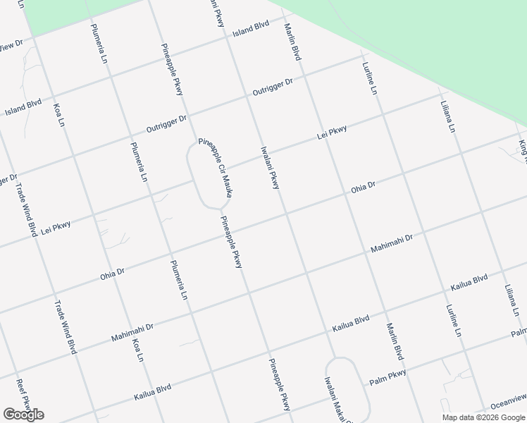 map of restaurants, bars, coffee shops, grocery stores, and more near 92-2727 Ohia Drive in Ocean View