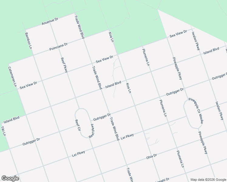 map of restaurants, bars, coffee shops, grocery stores, and more near 92-2731 Island Boulevard in Captain Cook