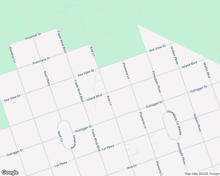 map of restaurants, bars, coffee shops, grocery stores, and more near 92-2757 Island Boulevard in Ocean View