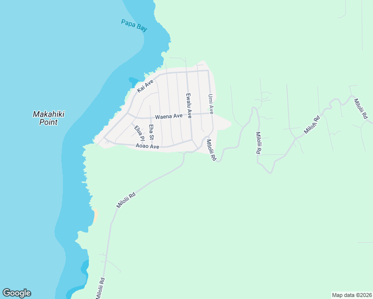 map of restaurants, bars, coffee shops, grocery stores, and more near 88-188 Aoao Avenue in Captain Cook