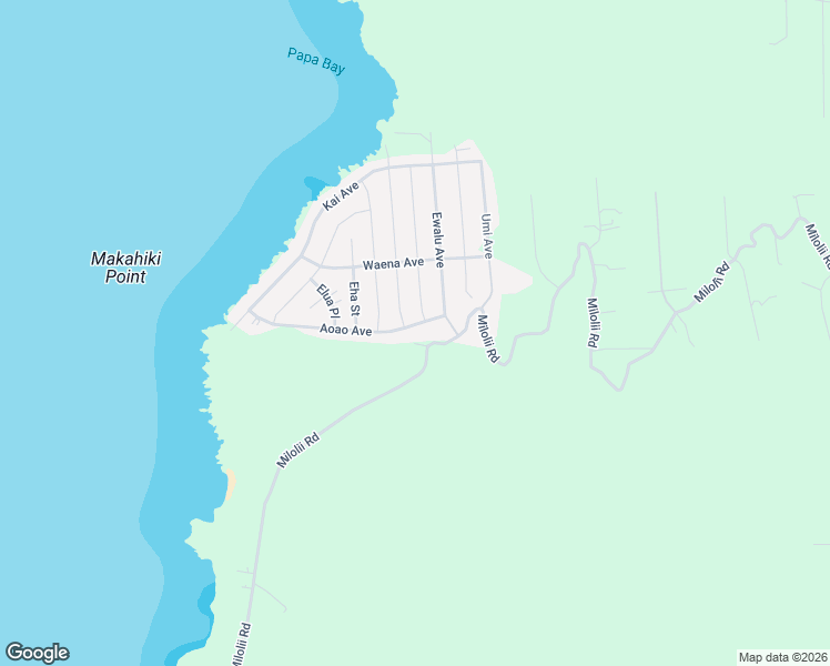 map of restaurants, bars, coffee shops, grocery stores, and more near 88-188 Aoao Avenue in Captain Cook