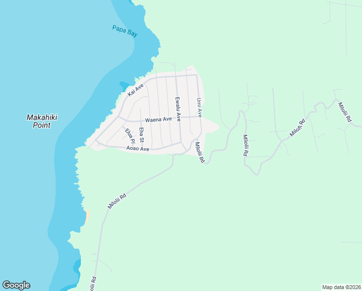 map of restaurants, bars, coffee shops, grocery stores, and more near 88-204 Aoao Avenue in Captain Cook