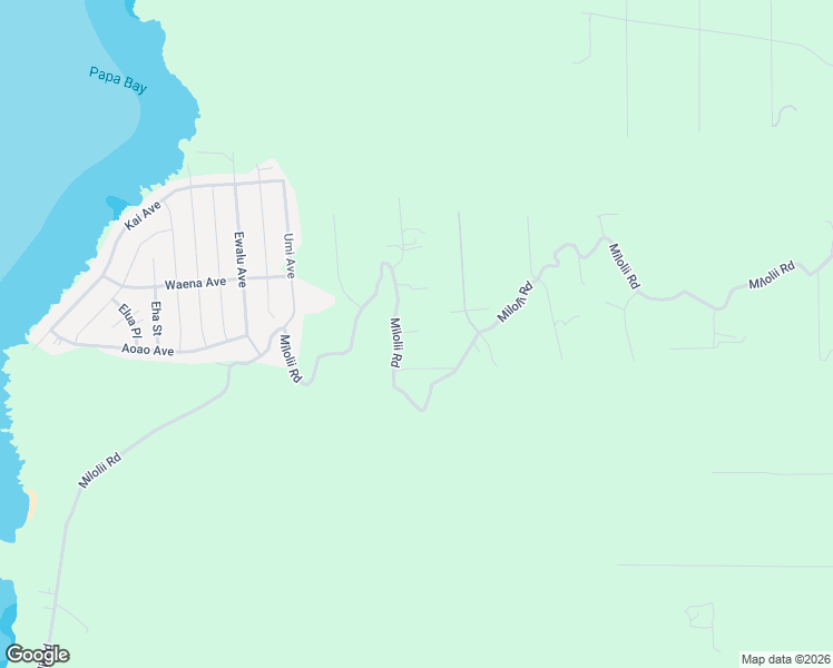 map of restaurants, bars, coffee shops, grocery stores, and more near 88-2117 Milolii Rd in Captain Cook