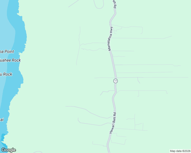 map of restaurants, bars, coffee shops, grocery stores, and more near 87-2783 Mamalahoa Highway in Captain Cook