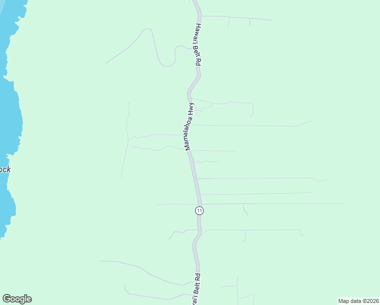 map of restaurants, bars, coffee shops, grocery stores, and more near 87-2854 Mamalahoa Highway in Captain Cook