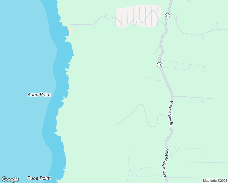 map of restaurants, bars, coffee shops, grocery stores, and more near 87-3027 Mamalahoa Highway in Captain Cook