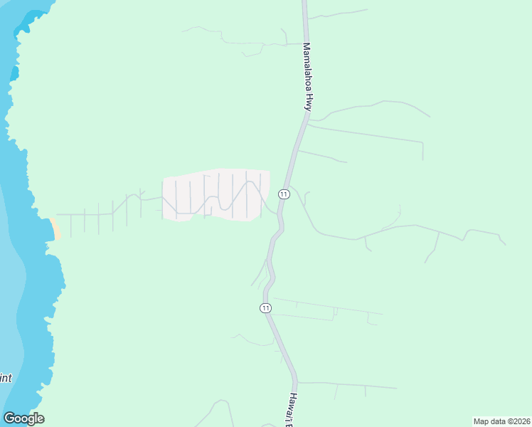 map of restaurants, bars, coffee shops, grocery stores, and more near 87-3183 Ama Road in Captain Cook