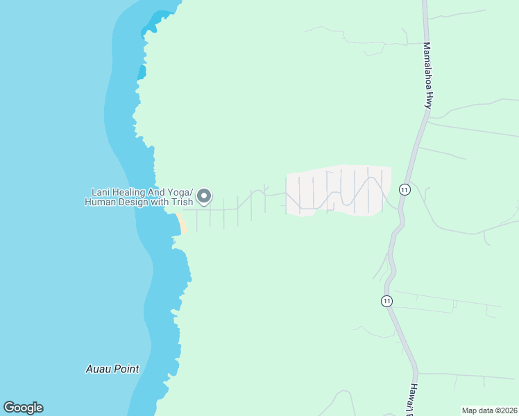 map of restaurants, bars, coffee shops, grocery stores, and more near 87-3188 Ili Ili Road in Captain Cook