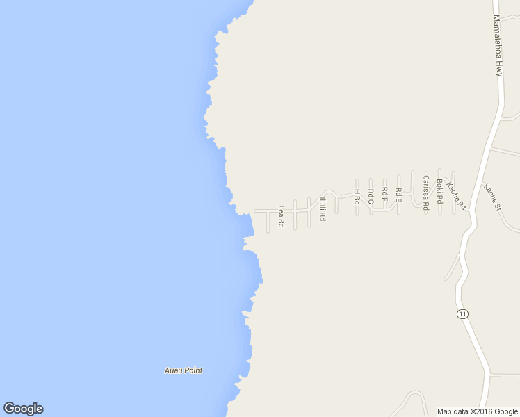 map of restaurants, bars, coffee shops, grocery stores, and more near 87-287 Kaohe Road in Captain Cook