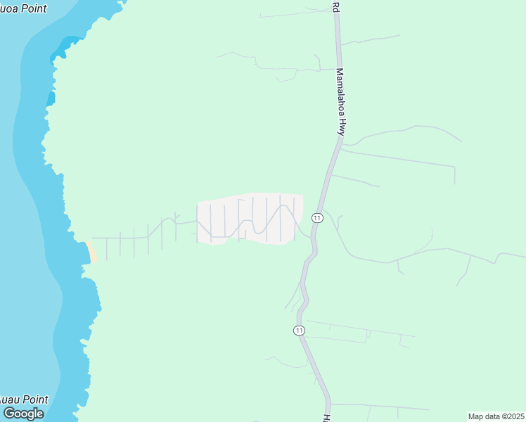 map of restaurants, bars, coffee shops, grocery stores, and more near 87-3203 Carissa Road in Captain Cook