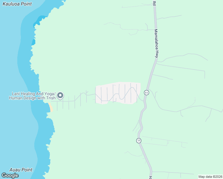 map of restaurants, bars, coffee shops, grocery stores, and more near 87-3204 Road East in Captain Cook