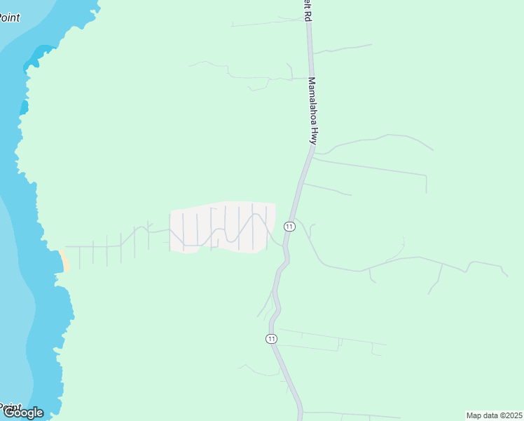 map of restaurants, bars, coffee shops, grocery stores, and more near 87-474 Kaohe Road in Captain Cook