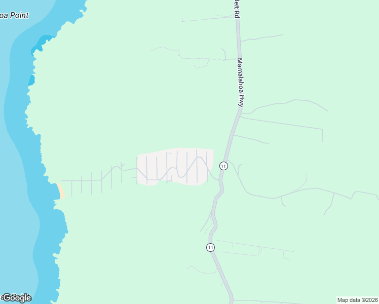 map of restaurants, bars, coffee shops, grocery stores, and more near 87-3217 Carissa Road in Captain Cook