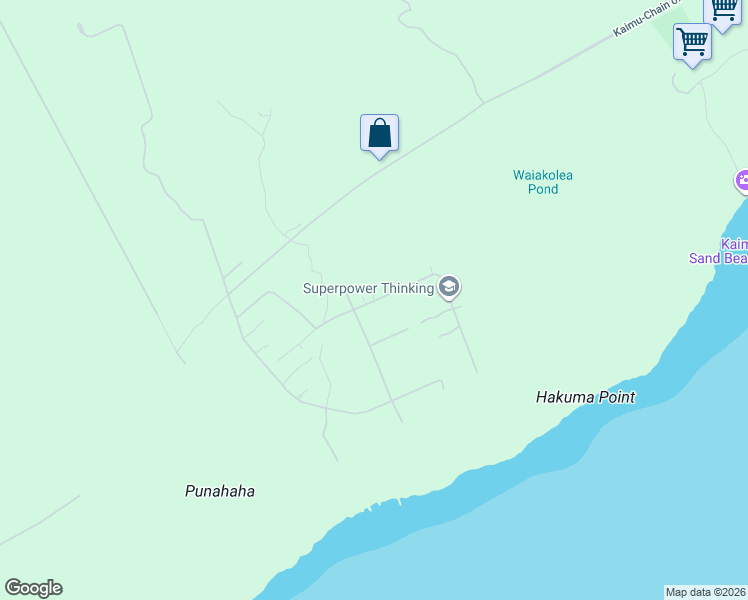 map of restaurants, bars, coffee shops, grocery stores, and more near Pililani Street in Pāhoa