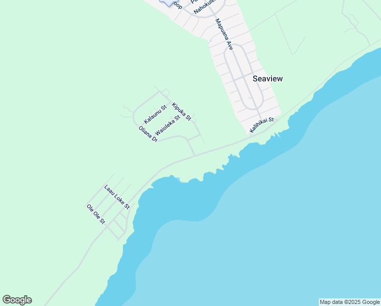 map of restaurants, bars, coffee shops, grocery stores, and more near 12-109 Oliana Drive in Pāhoa