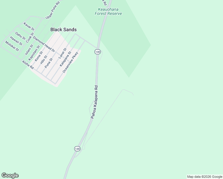 map of restaurants, bars, coffee shops, grocery stores, and more near 12-4375 Pahoa Kalapana Road in Pāhoa