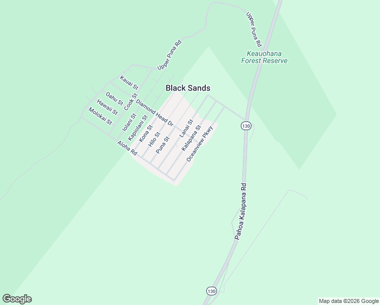 map of restaurants, bars, coffee shops, grocery stores, and more near 12-4336 Oceanview Parkway in Pāhoa