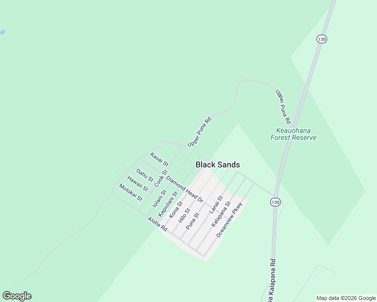 map of restaurants, bars, coffee shops, grocery stores, and more near 12-4274 Iolani Street in Pāhoa