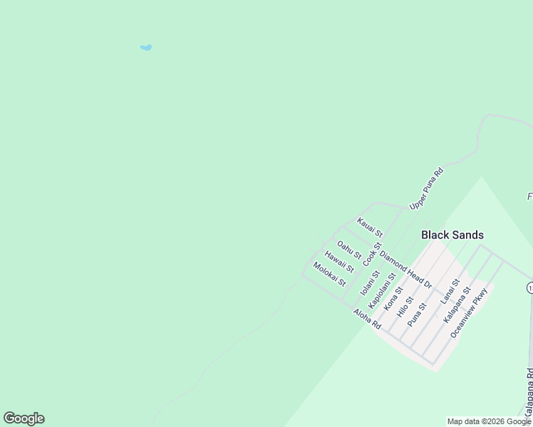 map of restaurants, bars, coffee shops, grocery stores, and more near 12 Hale Court in Pāhoa