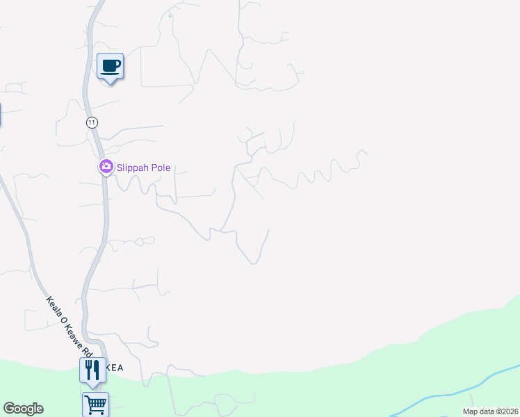map of restaurants, bars, coffee shops, grocery stores, and more near 84-5018K Mamalahoa Highway in Captain Cook