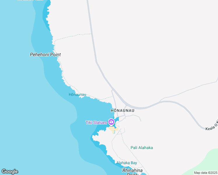 map of restaurants, bars, coffee shops, grocery stores, and more near in Honaunau-Napoopoo