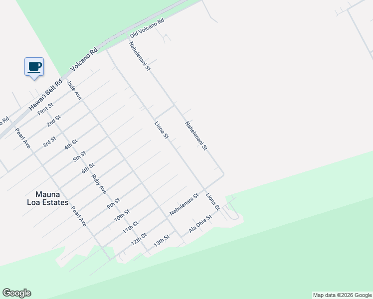 map of restaurants, bars, coffee shops, grocery stores, and more near 113843 A Nahelenani Street in Mountain View