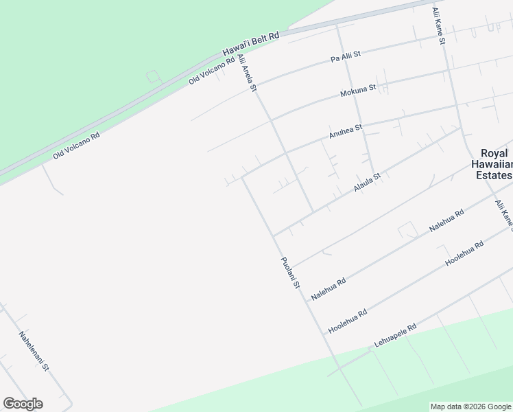 map of restaurants, bars, coffee shops, grocery stores, and more near 11-3064 Puolani Street in Kailua Kona