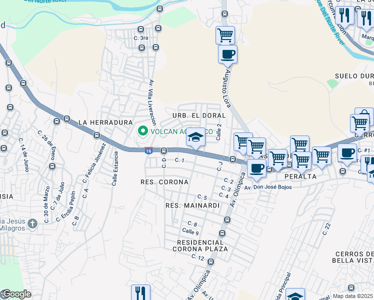 Resultado de imagen de avenida antonio guzman santiago mapa