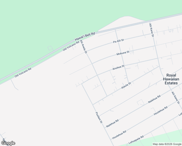 map of restaurants, bars, coffee shops, grocery stores, and more near 113349 A Mokuna Street in Kailua Kona