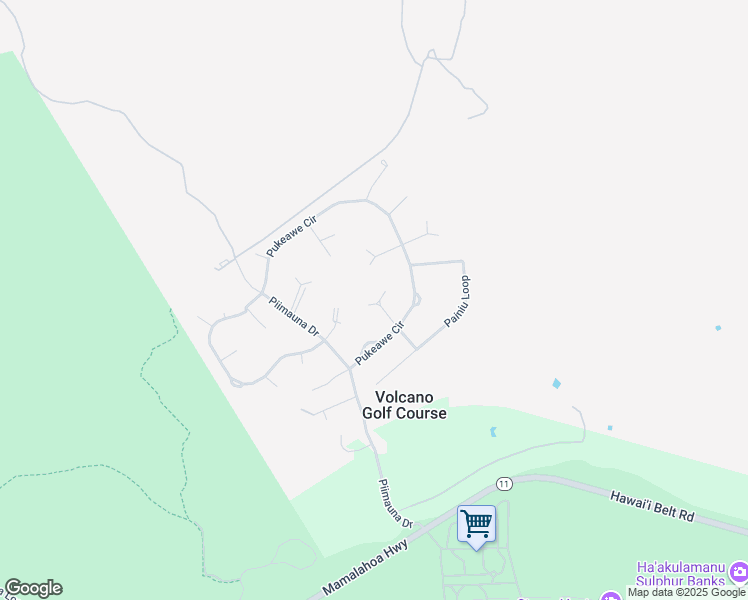 map of restaurants, bars, coffee shops, grocery stores, and more near 99-1808 Uluhe Way in Mountain View