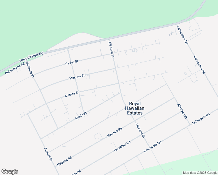 map of restaurants, bars, coffee shops, grocery stores, and more near 11-3149 Anuhea Street in Volcano