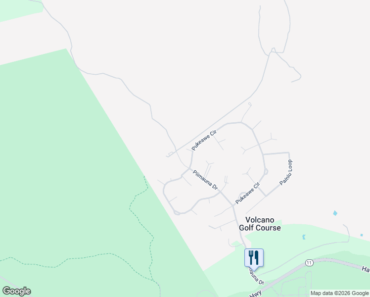 map of restaurants, bars, coffee shops, grocery stores, and more near 99-7812 Kanoni Place in Mountain View