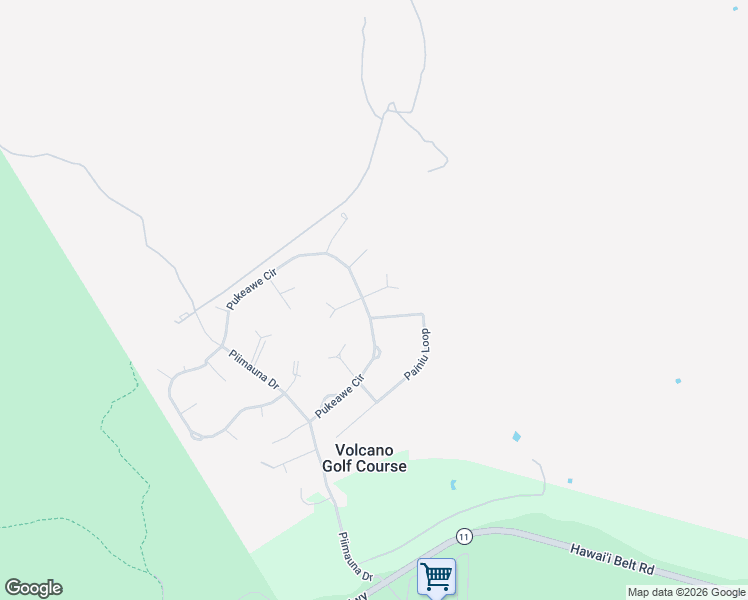 map of restaurants, bars, coffee shops, grocery stores, and more near 99-7717 West Kaohelo Place in Mountain View