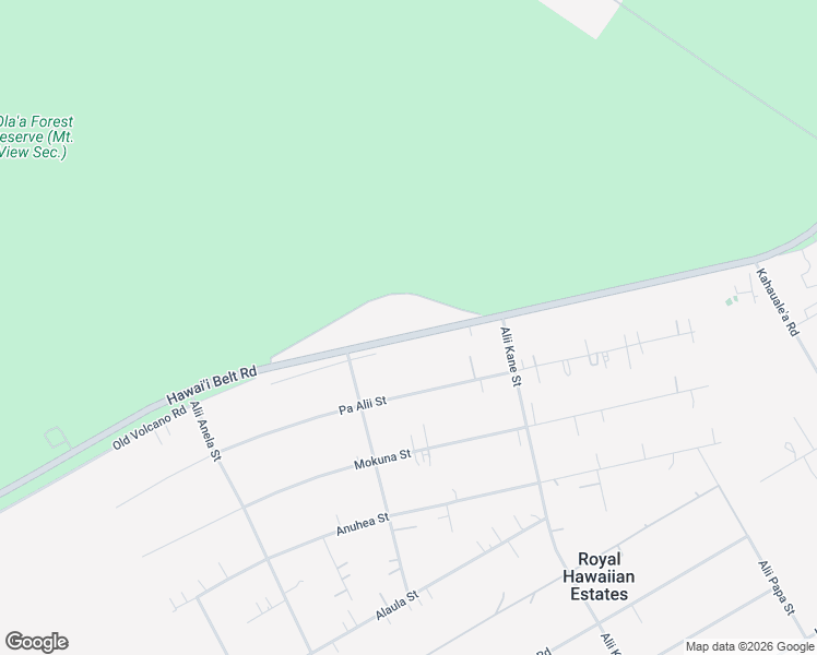 map of restaurants, bars, coffee shops, grocery stores, and more near 11-3232 Volcano Road in Mountain View