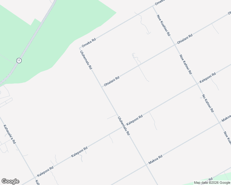 map of restaurants, bars, coffee shops, grocery stores, and more near 11-2707 Ohialani Road in Volcano