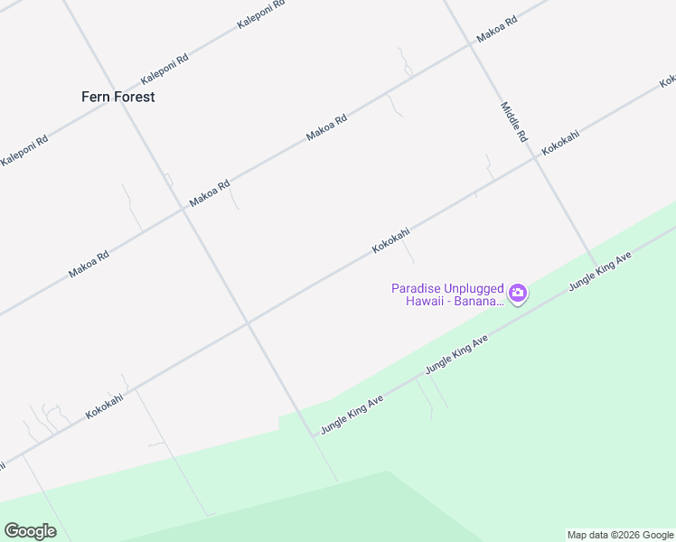 map of restaurants, bars, coffee shops, grocery stores, and more near Kokokahi in Pāhoa