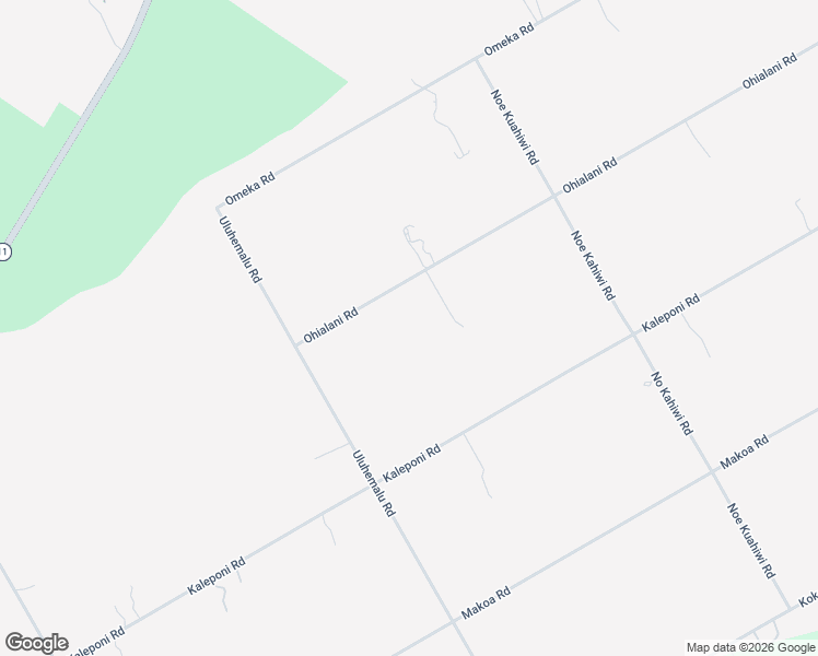 map of restaurants, bars, coffee shops, grocery stores, and more near 11-2707 Ohialani Road in Volcano