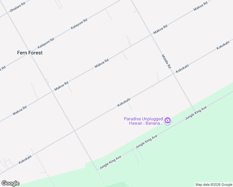 map of restaurants, bars, coffee shops, grocery stores, and more near Kokokahi in Pāhoa