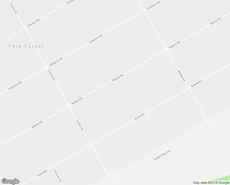 map of restaurants, bars, coffee shops, grocery stores, and more near 11-2297 Makoa Road in Pāhoa