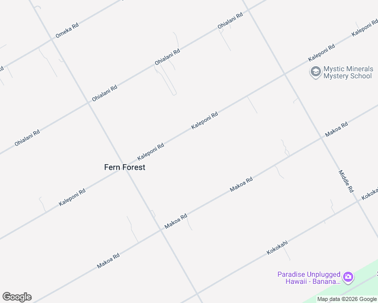 map of restaurants, bars, coffee shops, grocery stores, and more near 11-2311 Kaleponi Drive in Hilo