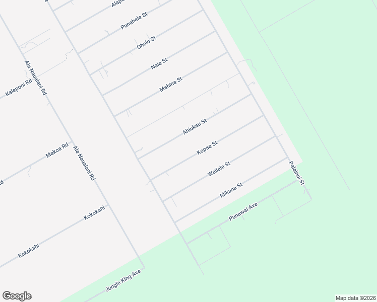 map of restaurants, bars, coffee shops, grocery stores, and more near 11-1818 Kopaa Street in Hilo