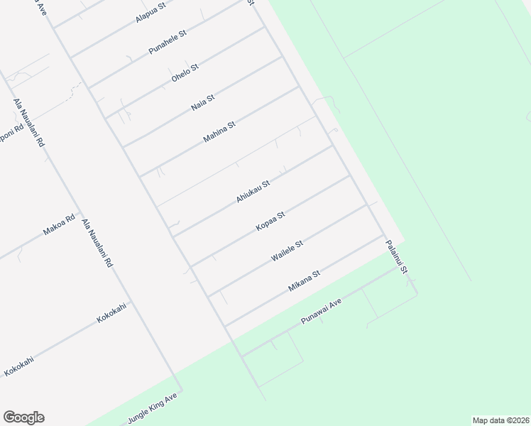 map of restaurants, bars, coffee shops, grocery stores, and more near 11-1801 Ahiukau Street in Pāhoa