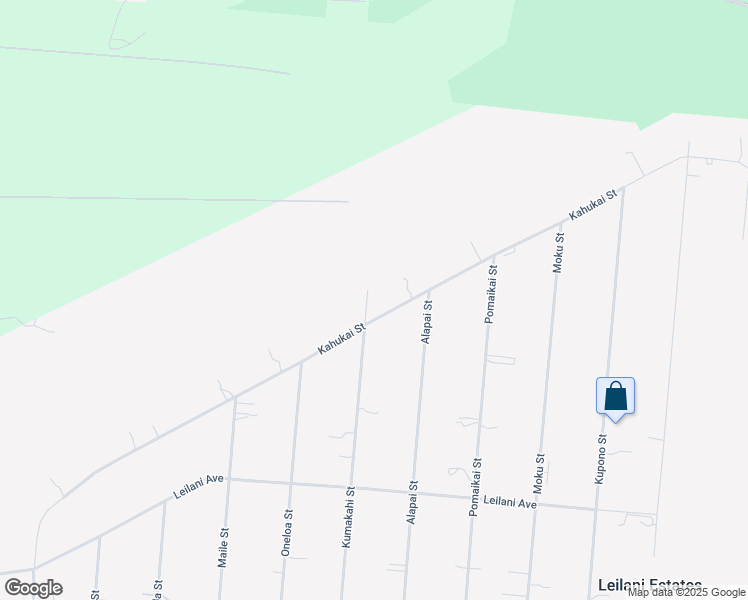 map of restaurants, bars, coffee shops, grocery stores, and more near 13-1059 Kahukai Street in Pāhoa