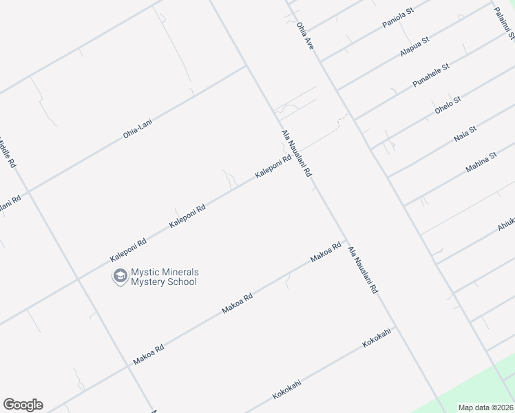 map of restaurants, bars, coffee shops, grocery stores, and more near 11-2001 Kaleponi Road in Pāhoa