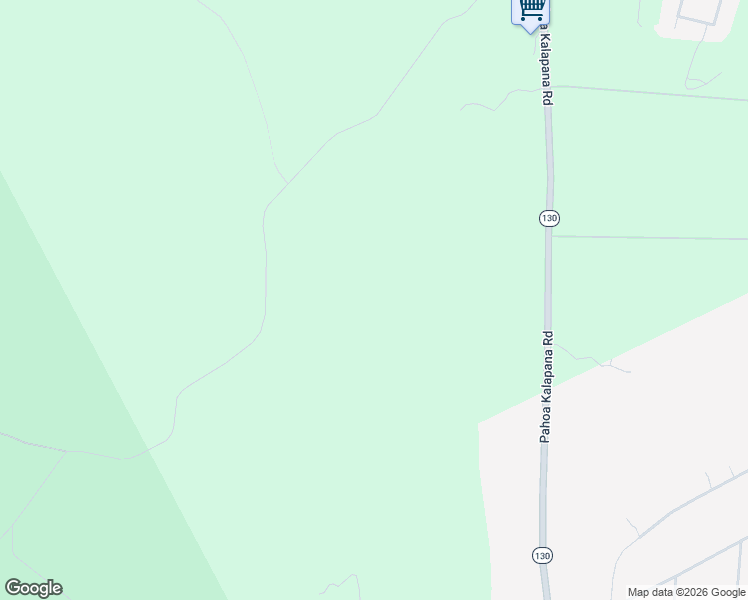 map of restaurants, bars, coffee shops, grocery stores, and more near 13-1368 Launahele Road in Pāhoa