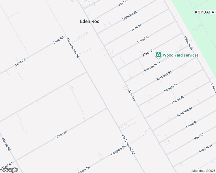 map of restaurants, bars, coffee shops, grocery stores, and more near 11-3082 Alii Anela Street in Volcano