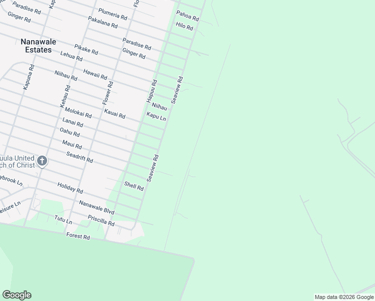 map of restaurants, bars, coffee shops, grocery stores, and more near 14-760 Au Street in Pāhoa