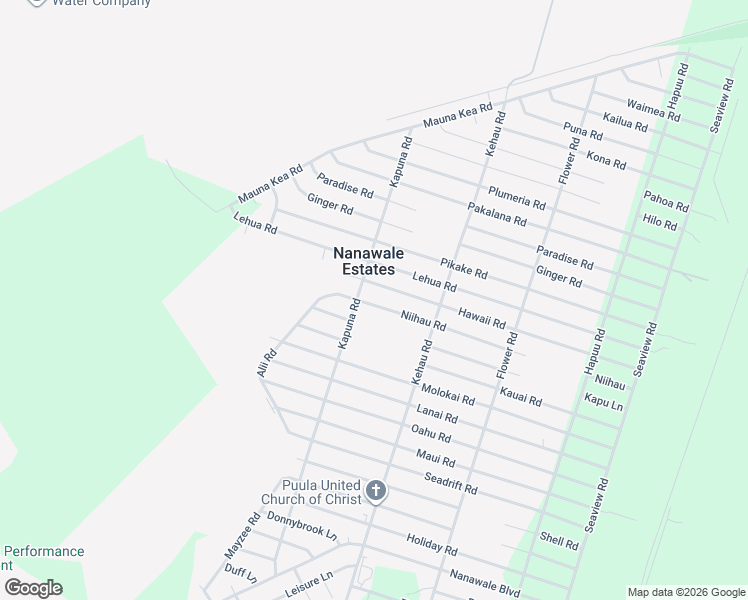 map of restaurants, bars, coffee shops, grocery stores, and more near 14-3407 Niihau Road in Pāhoa